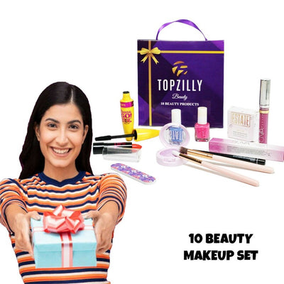 10 pcs Beauty Make Up Cosmetic Set Kit