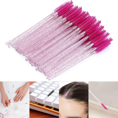 Mascara Wands Brushes Eyelash Lash Brow Disposable Extension Applicator Spoolie