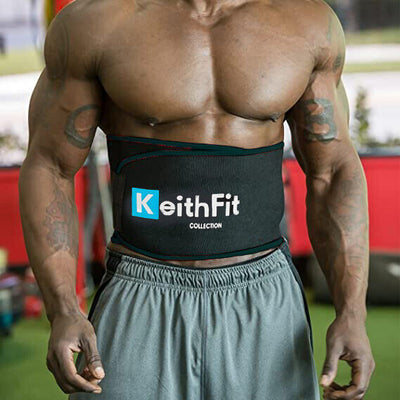 Sweat Belt Men Women Tummy Waist Trainer Hot Body Shaper Slim Band Wrap