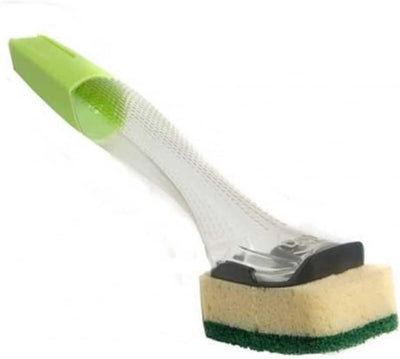 Dishmatic Washing Up Brush Sponge & Liquid Dispenser Dish Matic Refill Essential