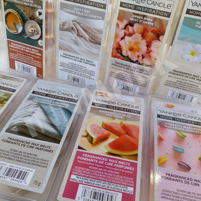 2Pcs YANKEE CANDLE HOME INSPIRATION FRAGRANCED WAX MELT CUBES 75g BRAND NEW VAR