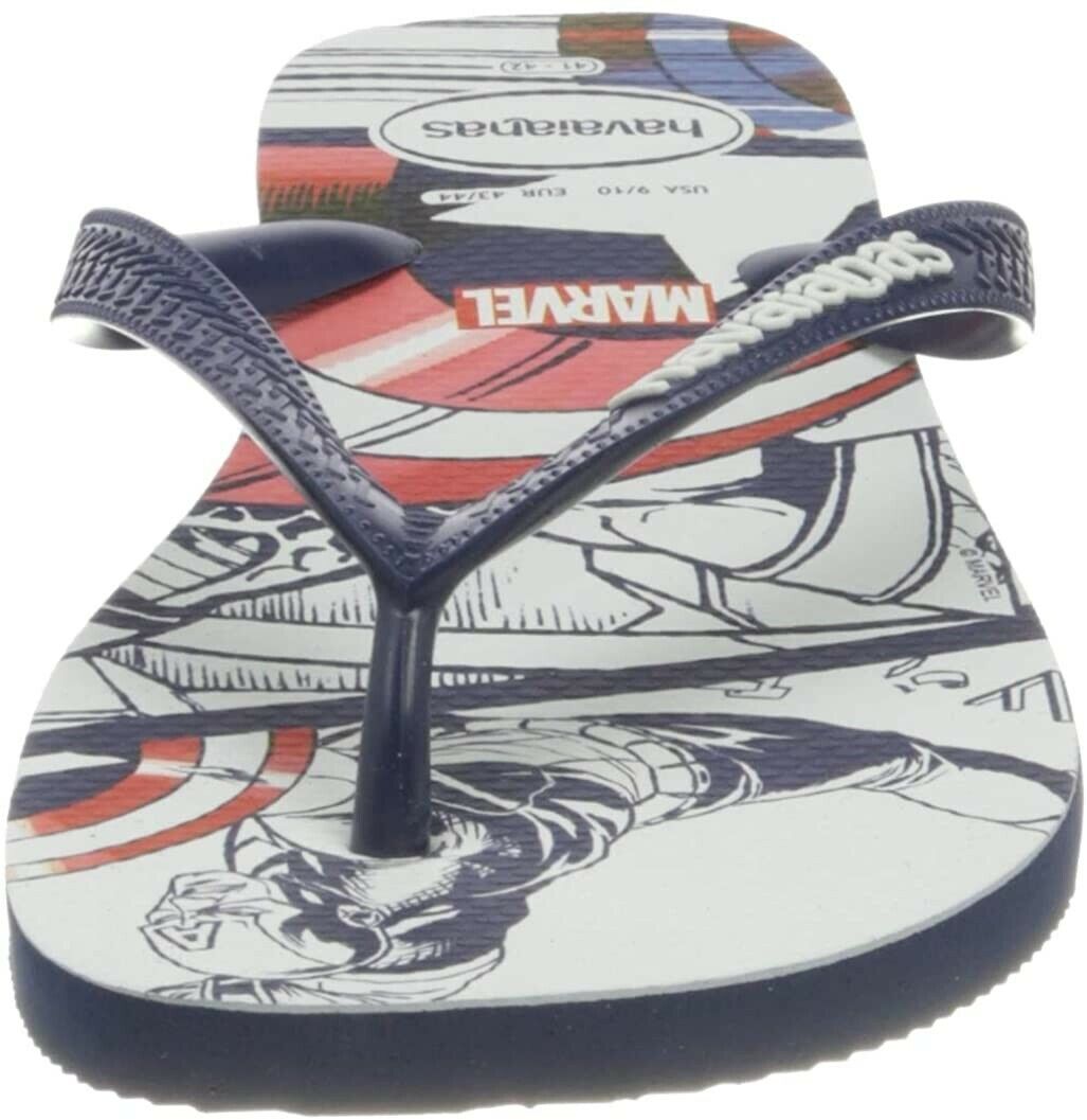 Havaianas Unisex Kid's Boys GirlsTop Marvel Flip Flops UK 7 Child