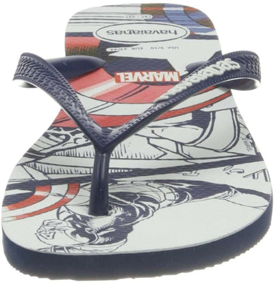 Havaianas Unisex Kid's Boys GirlsTop Marvel Flip Flops UK 7 Child