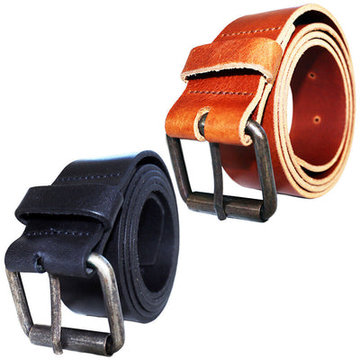Mens Leather Belt Belts Strap Genuine Full Grain Real Black Brown Top Brand
