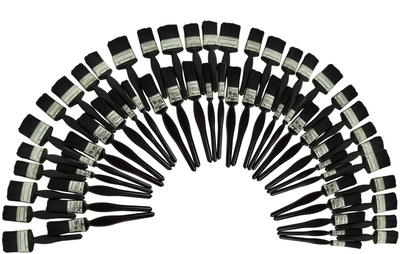 Paint Brushes Set Decorators 10 - 70 Pack Job Lot Advanced Bristle Sizes DEAL