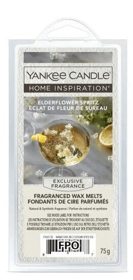 2Pcs YANKEE CANDLE HOME INSPIRATION FRAGRANCED WAX MELT CUBES 75g BRAND NEW VAR