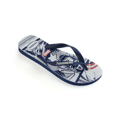 Havaianas Unisex Kid's Boys GirlsTop Marvel Flip Flops UK 7 Child