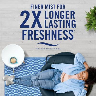 8 x Febreze Air Mist Air Freshener Eliminates Odours Spray 185ml Select Scents