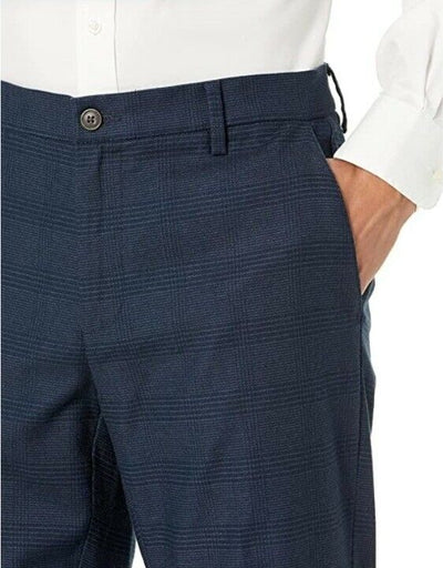 Men's Standard Straight-Fit Wrinkle Free Trouser Chino Causal Formal W29/30L