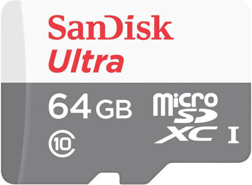 SanDisk Micro SD Card 32GB 64GB 128GB Class 10 SDHC SDXC Phone Memory & Adapter