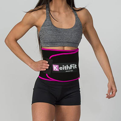 Sweat Belt Men Women Tummy Waist Trainer Hot Body Shaper Slim Band Wrap