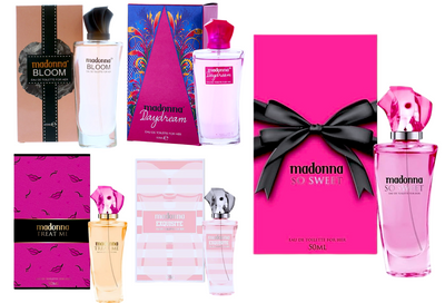 5 Pack Women's Perfume Bundle JobLot Madonna 50ml EDT Fragrances Gift Set New