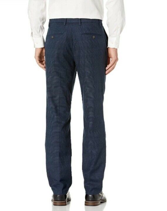 Men's Standard Straight-Fit Wrinkle Free Trouser Chino Causal Formal W29/30L