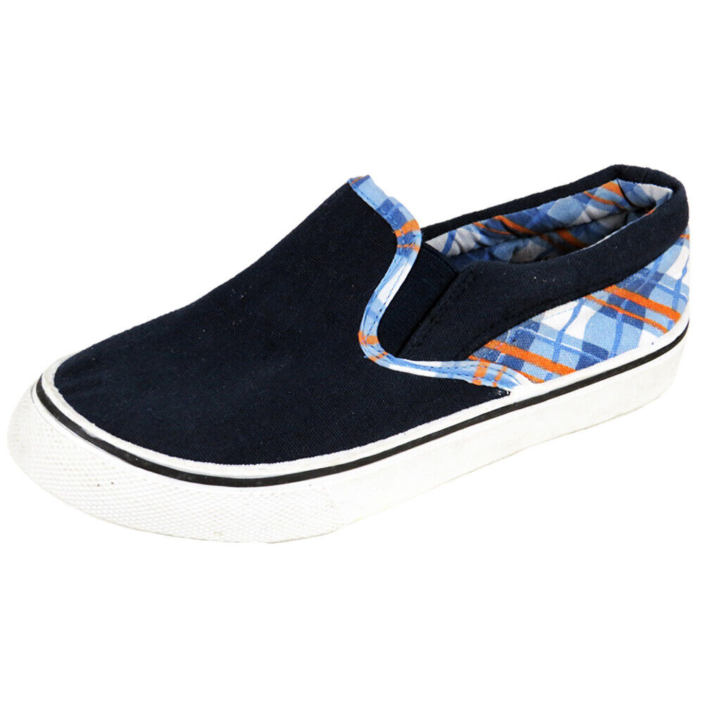 Boys Girls Kids Childrens Casual Slip On Summer Sports Running Trainers Shoes