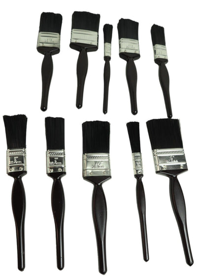 Paint Brushes Set Decorators 10 - 70 Pack Job Lot Advanced Bristle Sizes DEAL