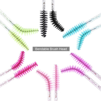 Mascara Wands Brushes Eyelash Lash Brow Disposable Extension Applicator Spoolie
