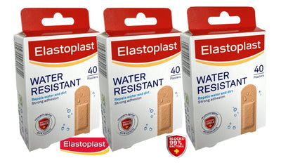 3 x Elastoplast Finger Strips Extra Flexible Fabric Plasters Water Resistant