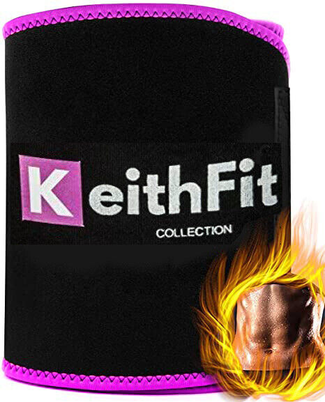 Sweat Belt Men Women Tummy Waist Trainer Hot Body Shaper Slim Band Wrap