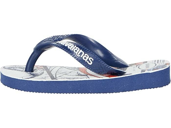 Havaianas Unisex Kid's Boys GirlsTop Marvel Flip Flops UK 7 Child