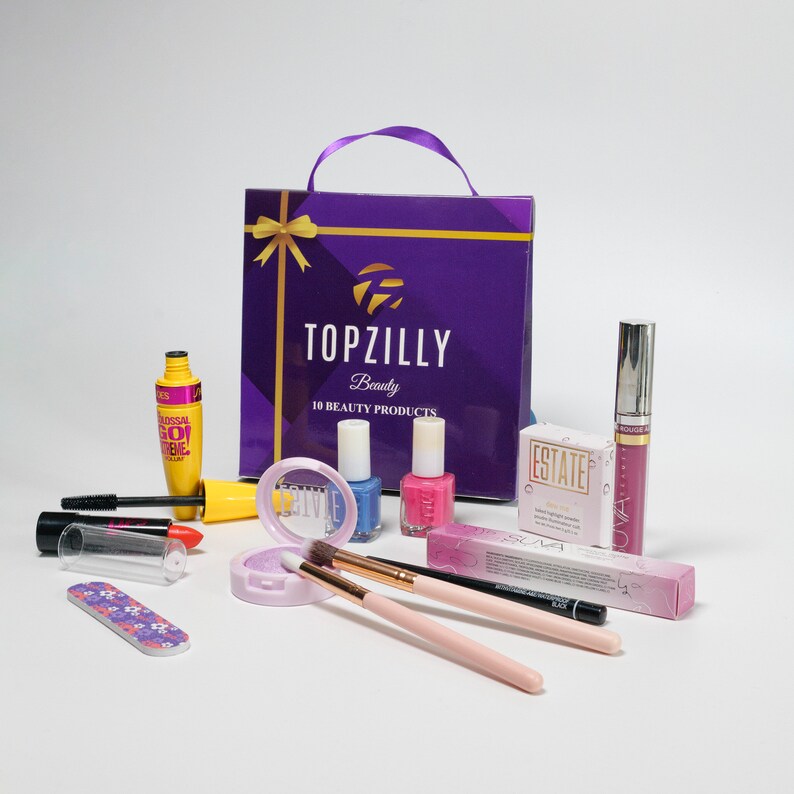 10 pcs Beauty Make Up Cosmetic Set Kit