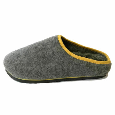 Men's Felt Footbed Comfy Slippers