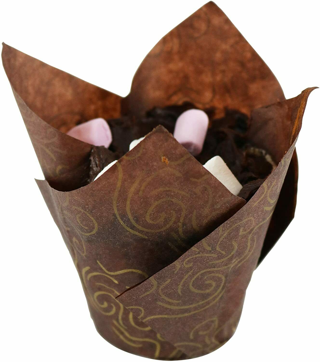 120Pcs Cupcake Wrapper for Muffin Cup Tulip